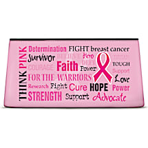 Hope for a Cure BCA Cosmetic Makeup Bag