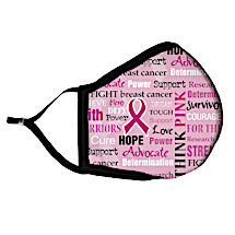 Share a Powerful Message about Breast Cancer Awareness with this Face Mask