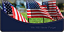 Honoring Our Veterans Checkbook Cover