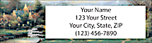 Best of Thomas Kinkade Return Address Label