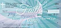 Faith Hope Christ Personal Checks, Jesus Personal Checks, Faith Personal Checks