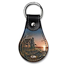 When Cabin Life Calls, Be Ready to Answer with this Artistically Appointed Key Ring