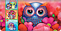 Seasons of the Owl Checkbook Cover