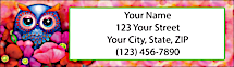 Seasons of the Owl Return Address Label