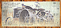 Vintage Tractors Personal Checks