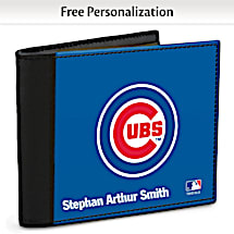 Chicago Cubs™ MLB® Logo Men's Wallet with RFID Blocking Technology