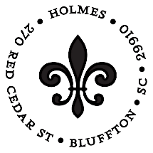 Fleur De Lis Personalized Image Stamp