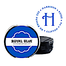 Royal Blue Stamp Ink Refill
