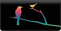 Bird Silhouettes Checkbook Cover