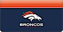 Denver Broncos NFL Checkbook Cover