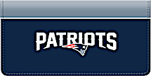 New England Patriots NFL Checkbook Cover