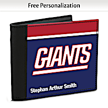 Show Your Favorite Football Team Loyalty and Keep Cards Safe with this Leather-Accented RFID Wallet!