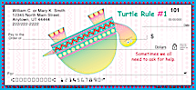 Turtle Rules Personal Checks