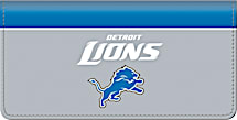 Detroit Lions NFL Checkbook Cover