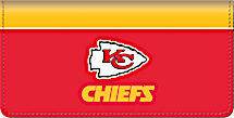 Kansas City Chiefs NFL Checkbook Cover