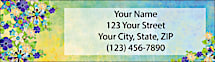 Pretty Petals Return Address Label