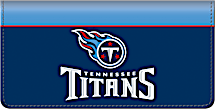 Tennessee Titans NFL Checkbook Cover