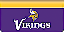 Minnesota Vikings NFL Checkbook Cover