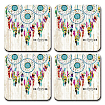 Celebrate Native American Spirit Every Day with Dreamcatcher Coasters