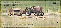 Faith Family Farming Personal Checks