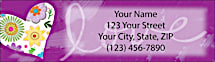 Heavenly Messages are Elegantly Delivered on these Peaceful Address Labels