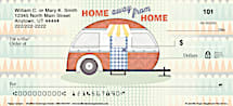 Hit the Road with Camper Themed Personal Checks