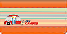 Honor Your Home Away from Home with Happy Campers Checkbook Cover