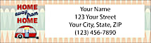 Celebrate Your Home Away from Home with Happy Campers Address Labels