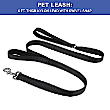 Soft, Durable Leash Keeps You in Control When Walking Your Pet