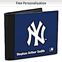 Show Your Yankees Loyalty and Keep Cards Safe with this RFID Wallet!