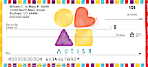 Show Your Support of Autism Awareness with ASD Personal Checks