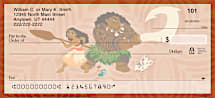 Bring Disneys Moana to Every Moment - Personal Checks Featuring Scenes From the Hit Animated Adventure