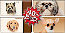 Choose From Over 40 Dog Breeds