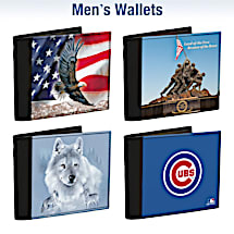 More Men's Wallet Designs Available