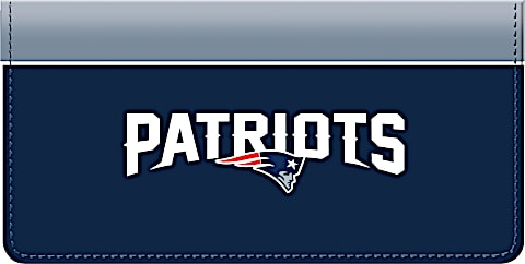 New England Patriots NFL Checkbook Cover