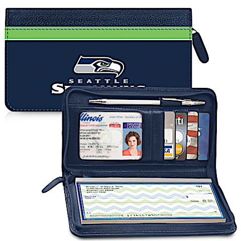 Zippered checkbook Covers - Bradford Exchange Checks