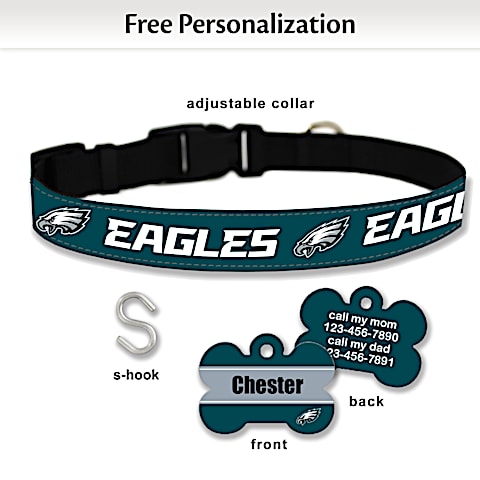Philadelphia eagles dog hot sale collar
