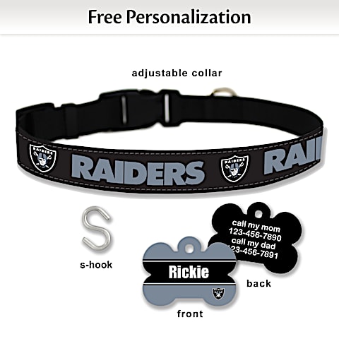 Raiders dog collar sale