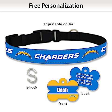 los angeles chargers dog jersey