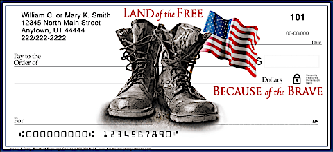 Order Military Personal Checks Bradford Exchange Checks