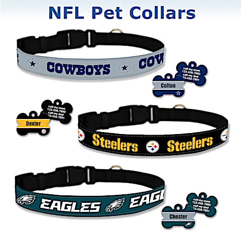 Nfl dog tags for pets store