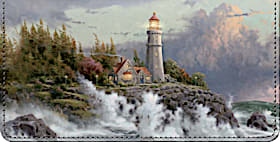 Thomas Kinkades Lighthouses Checkbook Cover