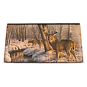 Winter Calm Cosmetic Makeup Bag