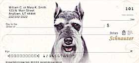 Schnauzer Personal Checks