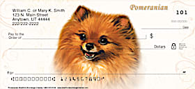 Pomeranian Personal Checks