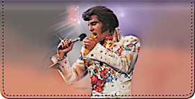 Remembering Elvis(R) Checkbook Cover