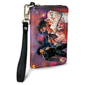 Remembering Elvis(TM) Small Wristlet Purse