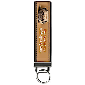 Faithful Friends - Pug Wristlet Keychain