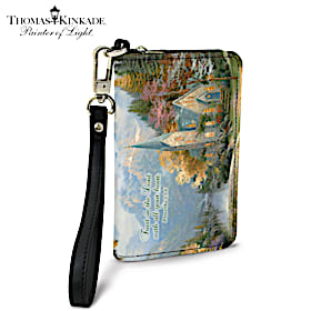 Thomas Kinkade Faith for all Seasons Small Purse