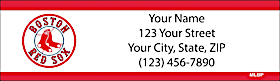 Boston Red Sox(TM) MLB(R) Return Address Label